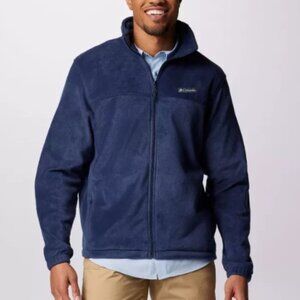Columbia Steens Mountain 2.0 Fleece Jacket Men's Sz XL Blue Full Zip Pockets